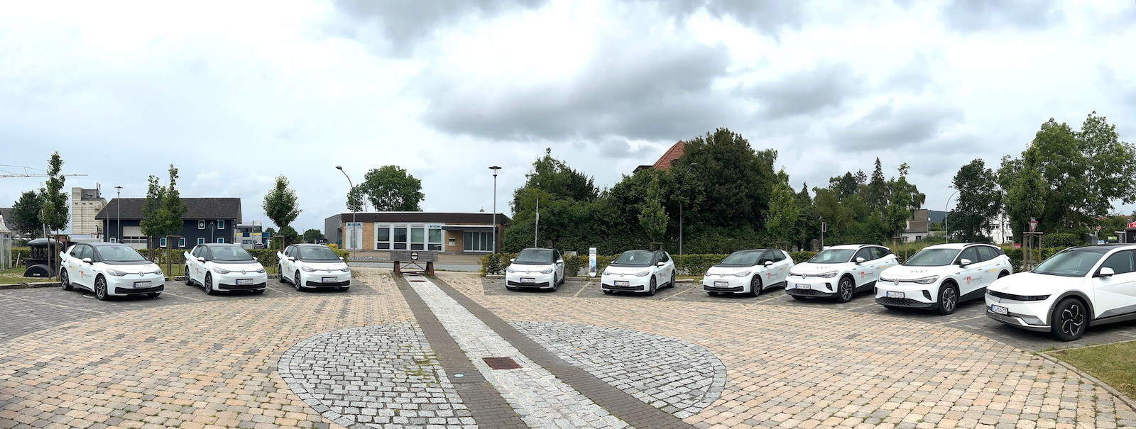 E-Auto Flotte der Stadt Borgholzhausen mit eCar-Sharing